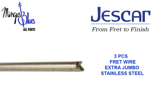 JESCAR PACK 3  - FRETS DE ACERO - EXTRA JUMBO - 3.00mm