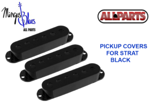 ALLPARTS COVER SINGLE COIL PARA STRAT - NEGRO