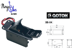 GOTOH COMPARTIMENTO DE BATERIA 9V