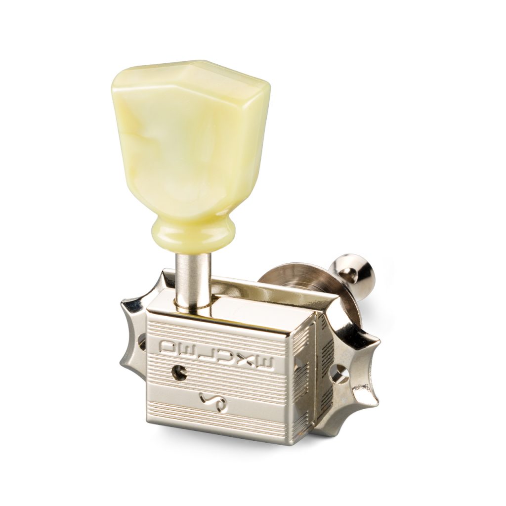 Mécaniques Schaller G Series 3x3 finition nickel - Guitare Garage