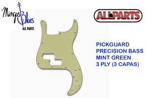 ALLPARTS PICKGUARD FOR PRECISION BASS- MINT GREEN