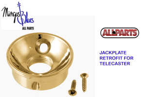 JACKPLATE RETROFIT FOR TELECASTER - GD