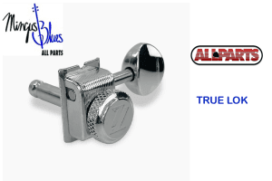 ALLPARTS True Lok – Set de Clavijeros Vintage 6 en linea – Con Bloqueo