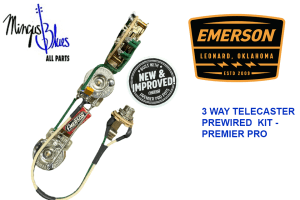 Emerson Custom Telecaster 3-Way Prewired Kit