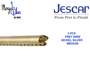 JESCAR PACK 3 VARAS - FRETS NICKEL SILVER - MEDIUM - 2.28mm