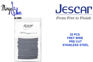JESCAR PRE CUT 25PCS - FRETS DE ACERO - MEDIUM - 2.28mm